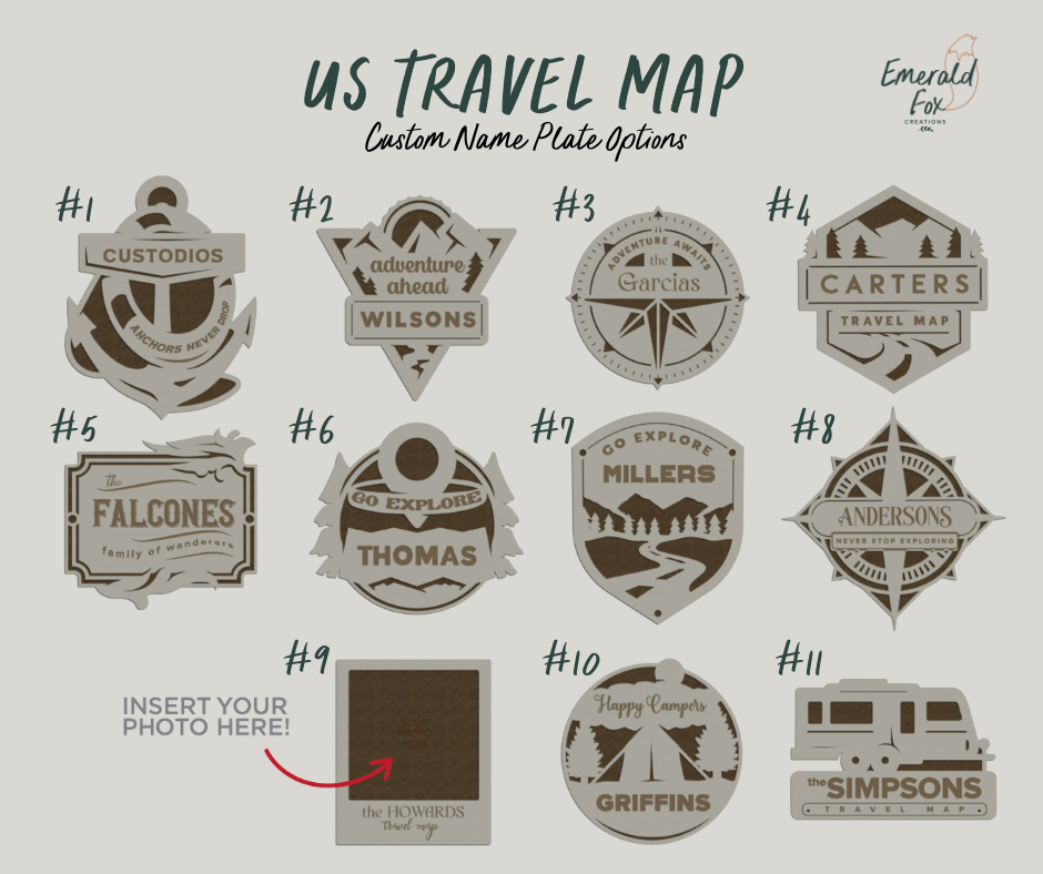 United States Interactive Travel Map