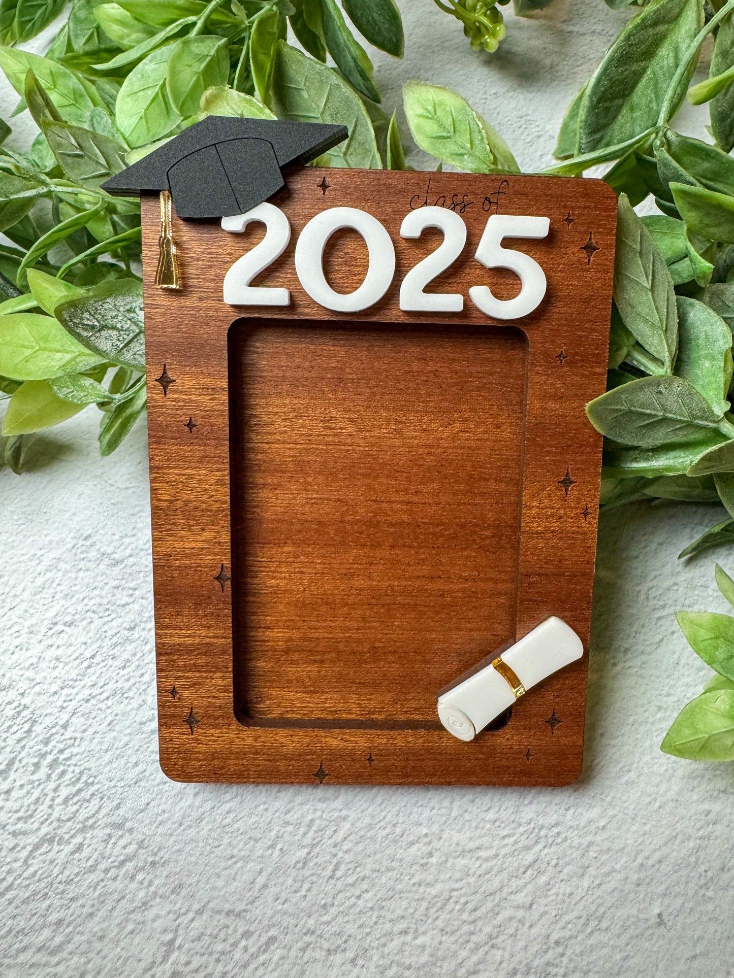 Class of 2025 Graduation Photo Frame Magnet