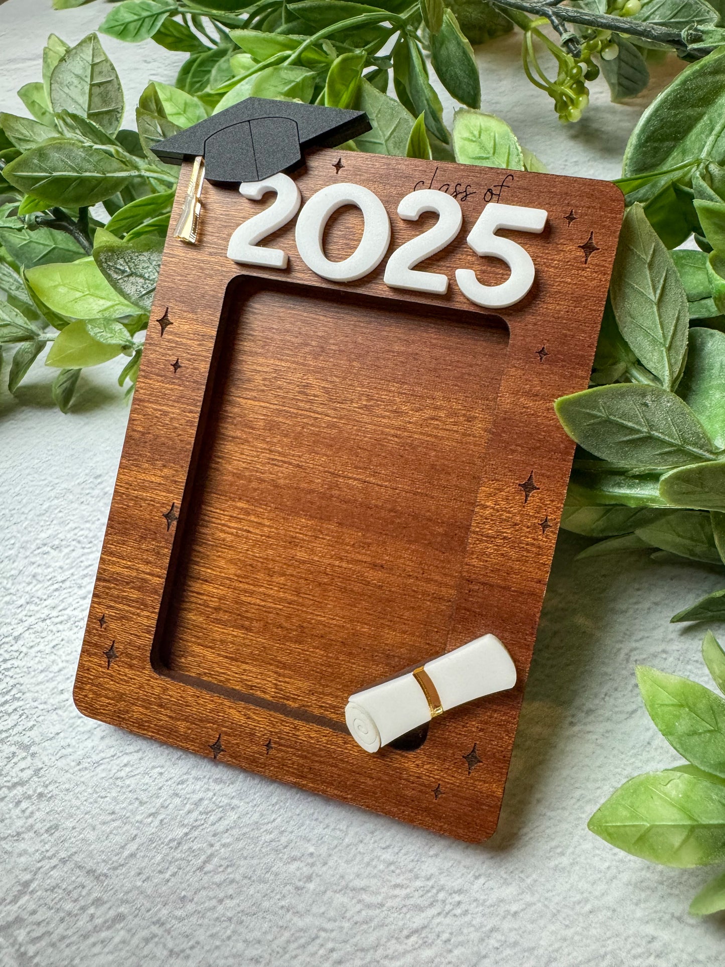 Class of 2025 Graduation Photo Frame Magnet