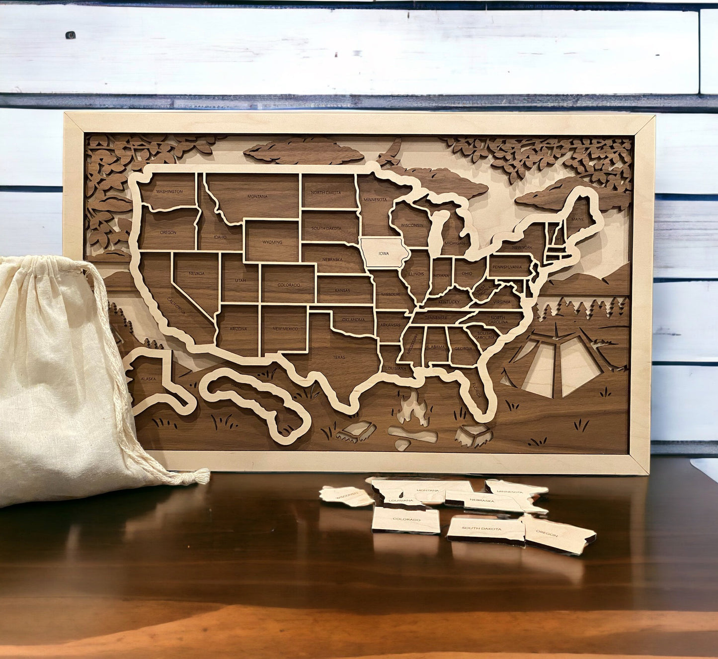 United States Interactive Travel Map