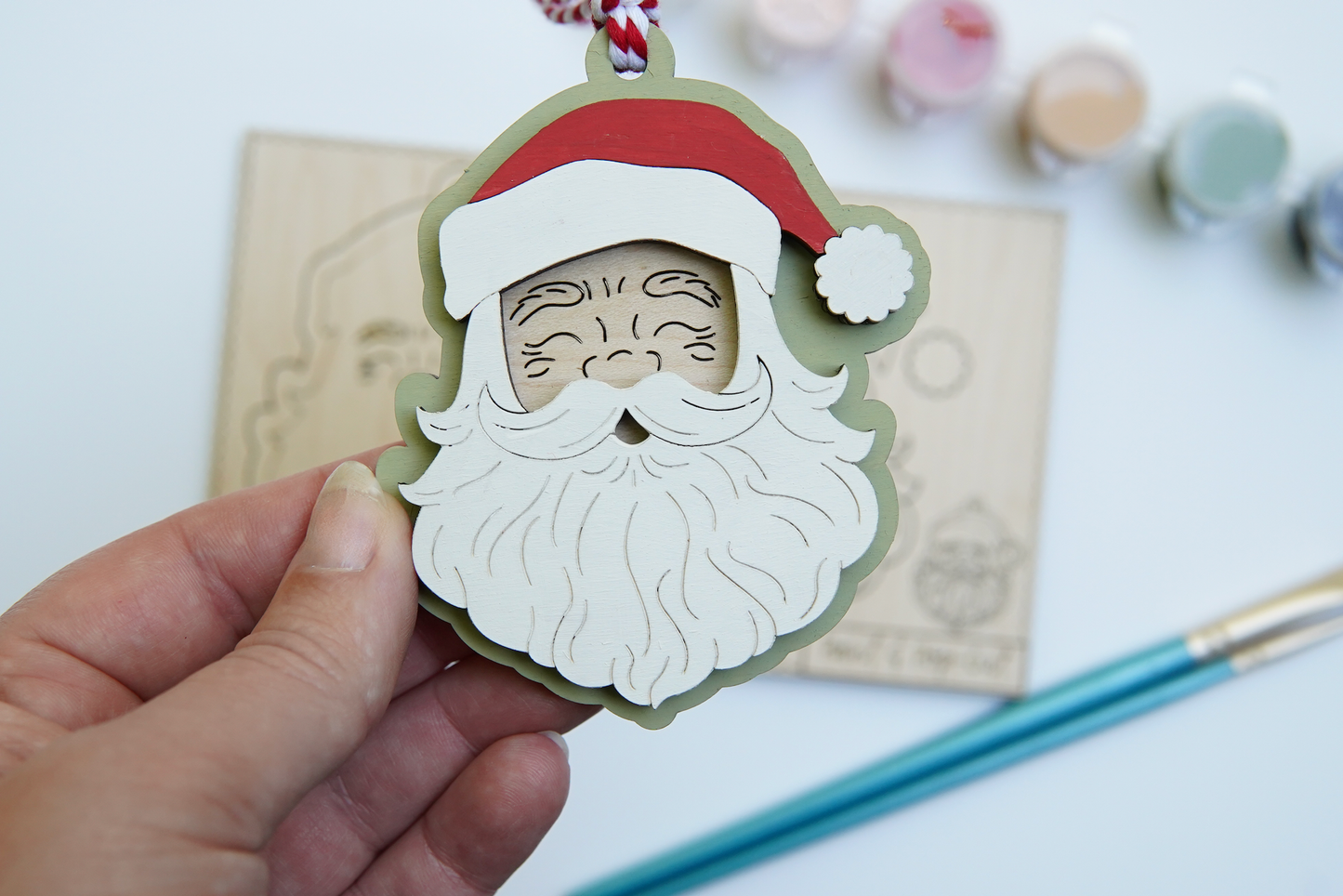 Paint Your Own Pop-Out Ornament Kit